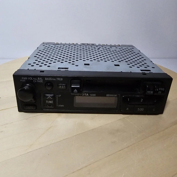 Late 90’s Toyota Rav 4–MDL#76400-Radio Stereo Cassette Tape Player-08600-00855 n - Picture 1 of 7